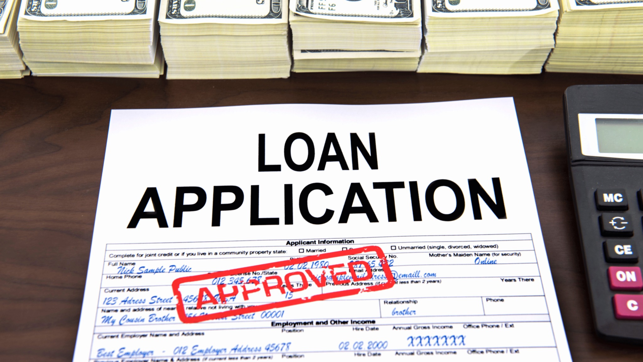 SBA 2025 Loan Carding method
